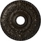 Ekena Millwork Rose Ceiling Medallion (Fits Canopies up to 7 1/4"), 18"OD x 3 1/2"ID x 1 1/2"P, Stone Hearth CM18ROSHF - alternate 1